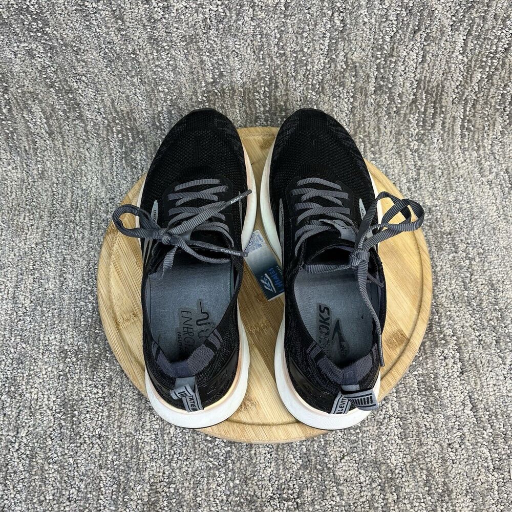 Brooks Black and Gray Athletic Shoes - Picture 5 of 8